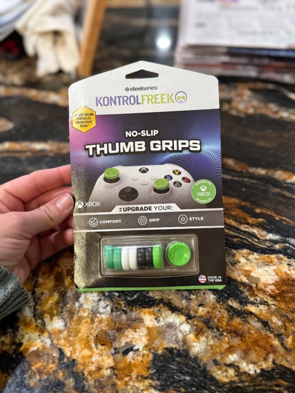 Brand New KontrolFreek No-Slip Thumb Grips Xbox Series X/S One 8-Pack Multi-Colo